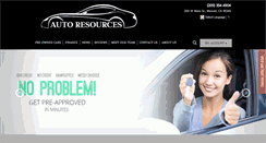 Desktop Screenshot of mercedautoresources.com